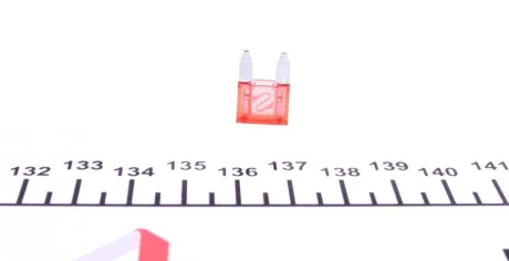 Запобіжник 10А (міні, з плоскими контактами) 1 987 529 030 BOSCH 1-987-529-030