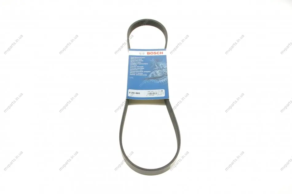 Ремінь генератора Ford Focus 2.5 ST 05-12/Mitsubishi Lancer 1.5/1.6 08- (5PK895) 1 987 945 715 BOSCH 1-987-945-715 (фото 1)