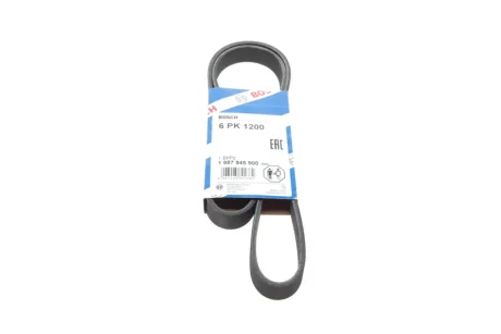 Ремінь генератора Renault Kangoo 1.5 dCi (6PK1200) 1 987 945 900 BOSCH 1-987-945-900