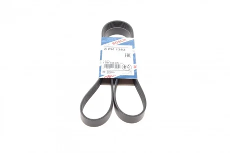 Ремінь генератора Peugeot Bipper/Expert/Partner 1.4/1.6HDI 07-/Ford Focus/Mondeo 2.0 18- (6PK1352) 1 987 946 071 BOSCH 1-987-946-071