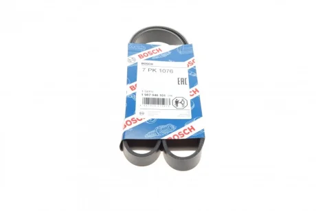 Ремінь генератора Fiat Ducato 2.3JTD 02- (7PK1076) 1 987 946 101 BOSCH 1-987-946-101