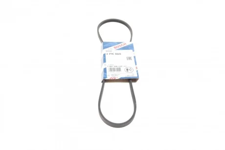 Ремінь генератора Toyota Prius 1.5 Hybrid 03- (3PK860) 1 987 946 232 BOSCH 1-987-946-232