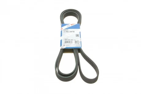 Ремінь генератора MB C-class (W203/W204/S203/S204) 02-14 (7PK2418) 1 987 946 263 BOSCH 1-987-946-263