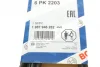Ремінь генератора MB Sprinter OM611 (-AC) (6PK2203) 1 987 946 282 BOSCH 1-987-946-282 (фото 6)