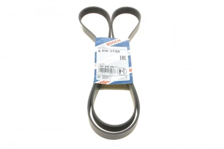 Ремінь генератора Ford Connect 1.8 TDCI 02-13 (6PK1720) 1 987 946 295 BOSCH 1-987-946-295