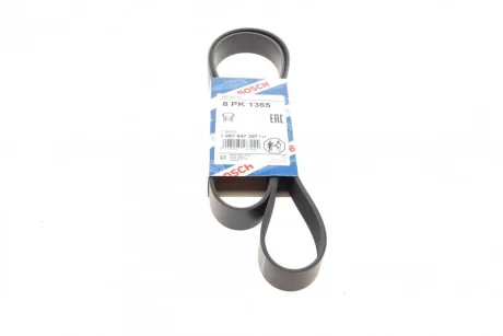Ремінь генератора MB Atego/Axor/Econic/Cito 98- (8PK1365) (OM900/OM904) 1 987 947 397 BOSCH 1-987-947-397