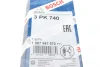 Ремінь генератора Renault Clio/Kangoo 1.2 98- (3PK740) 1 987 947 572 BOSCH 1-987-947-572 (фото 6)