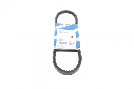 Ремінь генератора Fiat Tipo/Mitsubishi Pajero 2.0i/2.6 83- (13x750) 1 987 947 648 BOSCH 1-987-947-648