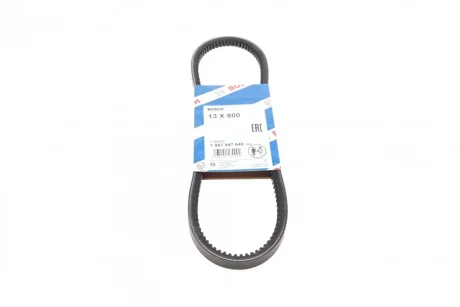 Ремінь генератора Audi 80/100/BMW 3/5/7/VW LT/ Passat (13x800) 1 987 947 649 BOSCH 1-987-947-649