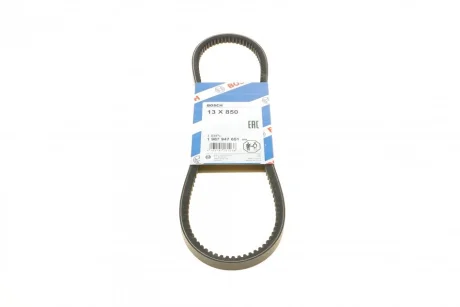 Ремінь генератора клиновий Kia Sportage/BMW 5 (E34) 1.8i/2.0i 88-96 1 987 947 651 BOSCH 1-987-947-651