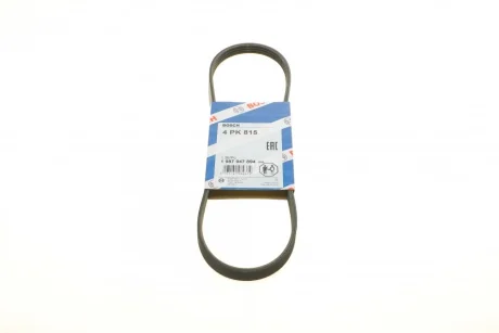 Ремінь генератора поліклиновий Nissan Primera 93-01/Peugeot 205/309 85-98/Hyundai Accent 1.1-1.6 95-10 (4PK815) 1 987 947 894 BOSCH 1-987-947-894