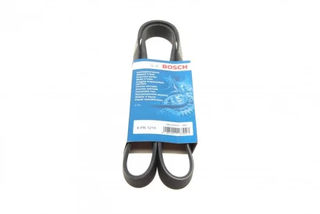 Ремінь генератора Peugeot Expert/Citroen Jumpy 2.0HDi 07-/Ford Focus/Kuga 2.0TDCi 04-12 (6PK1215) 1 987 948 391 BOSCH 1-987-948-391