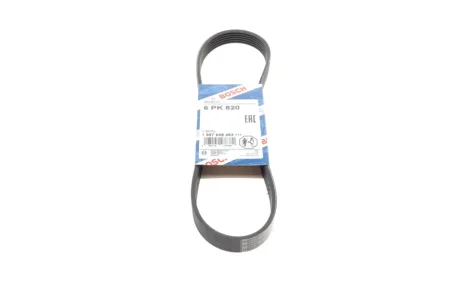 Ремінь генератора VW Polo/Skoda Fabia 1.4/1.9TDI 05-/Nissan Almera/Primera 1.5-1.8 00-08 (6PK820) 1 987 948 483 BOSCH 1-987-948-483