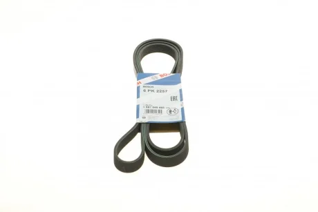 Ремінь генератора MB E-class (W124)/G-class (W463) 89-97 (M103) (6PK2257) 1 987 948 495 BOSCH 1-987-948-495