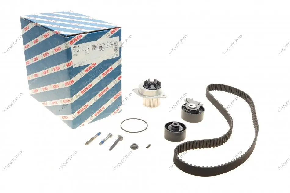 Комплект ГРМ + помпа Citroen Berlingo/Xsara/C3/C4/Peugeot 206/301/307/Partner 1.6 0- (26x134z) 1 987 948 711 BOSCH 1-987-948-711 (фото 1)