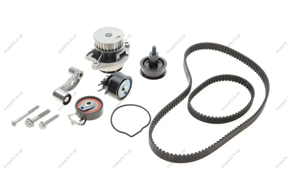 Комплект ГРМ + помпа VW Golf/Bora/Seat 1.4 V16 97-06(130x17) 1 987 948 886 BOSCH 1-987-948-886 (фото 1)