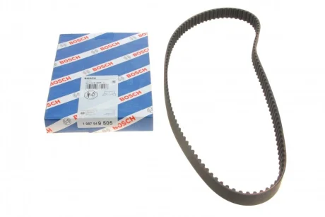 Ремінь ГРМ Ford Fiesta/Focus/Kuga/Mondeo/Mazda 2/Volvo S80/S60/V50/V70 1.4/1.6 95- (22x117z) 1 987 949 505 BOSCH 1-987-949-505