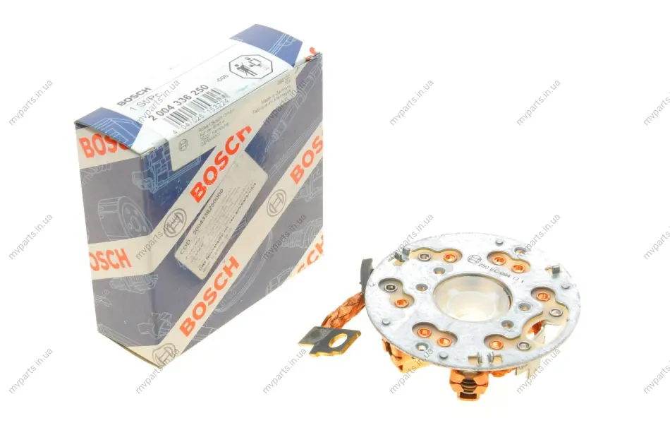 Щіткотримач стартера Daf/Fiat/MB/VW 2 004 336 250 BOSCH 2-004-336-250 (фото 1)