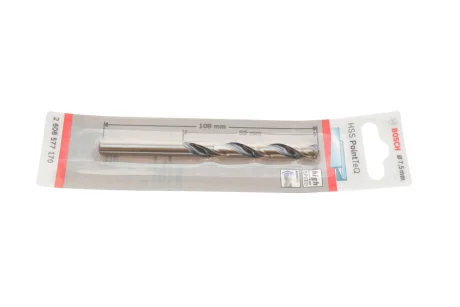 Свердло HSS PointTeQ Ø7,5 мм знято з постачання 2 608 577 170 BOSCH 2-608-577-170