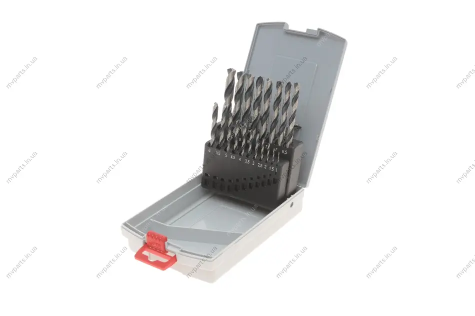 Набір свердл HSS PointTeQ Ø1-10 мм 19 од. 2 608 577 351 BOSCH 2-608-577-351 (фото 1)