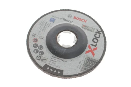 Круг зачисний 125x6x22,23 мм X-LOCK Expert for Metal 2 608 619 259 BOSCH 2-608-619-259