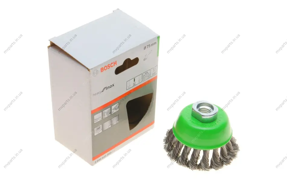 Щітка торцева Ø75 мм M14 2 608 622 060 BOSCH 2-608-622-060 (фото 1)