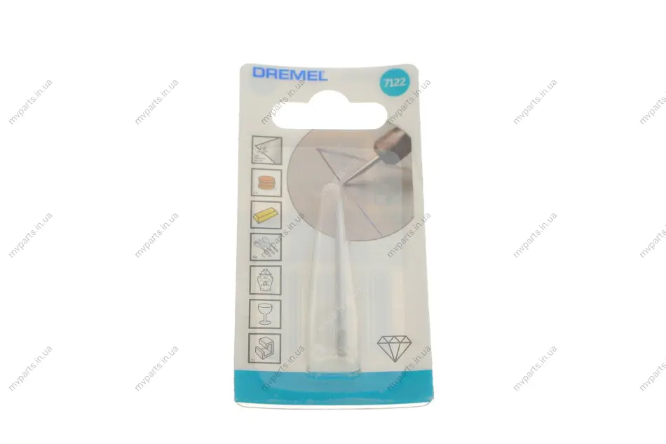 Фреза гравірувальна Dremel Ø2,4 мм (Алмазна) = 2 615 712 2JA 2 615 712 232 BOSCH 2-615-712-232 (фото 1)