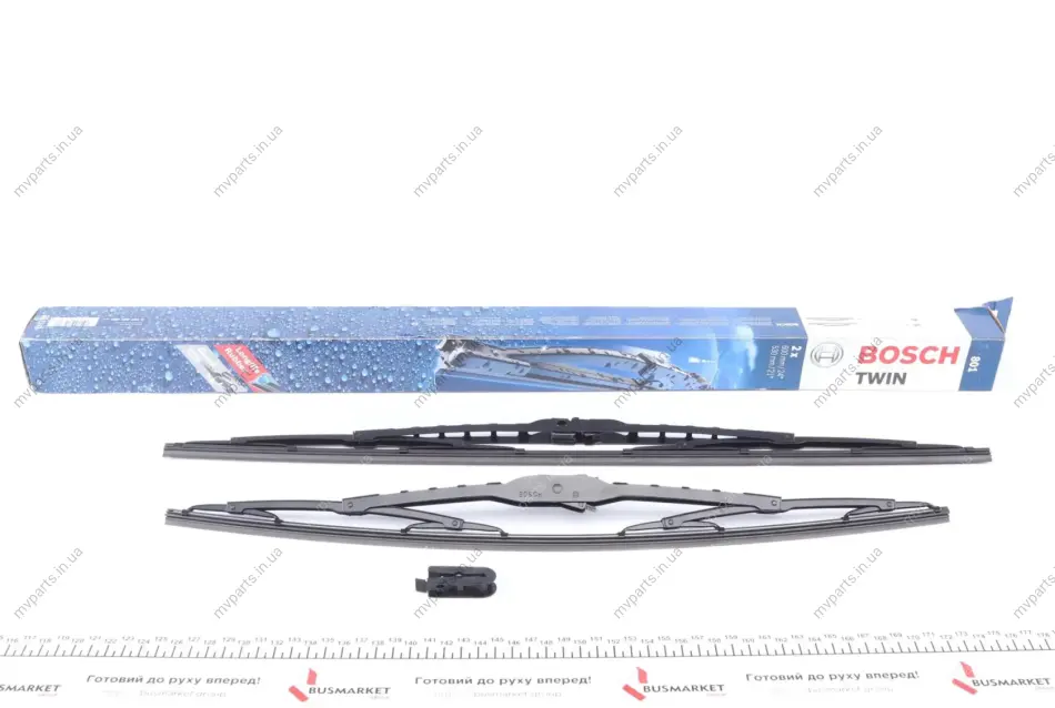 Щітки склоочисника (600/530мм) VW T5 1.9/2.0 TDI 06-15 3 397 001 801 BOSCH 3-397-001-801 (фото 1)
