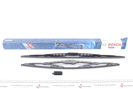 Щітки склоочисника (600/530мм) VW T5 1.9/2.0 TDI 06-15 3 397 001 801 BOSCH 3-397-001-801