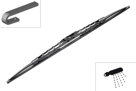 Щітка склоочисника (700mm) Renault Trucks 96- 3 397 004 080 BOSCH 3-397-004-080