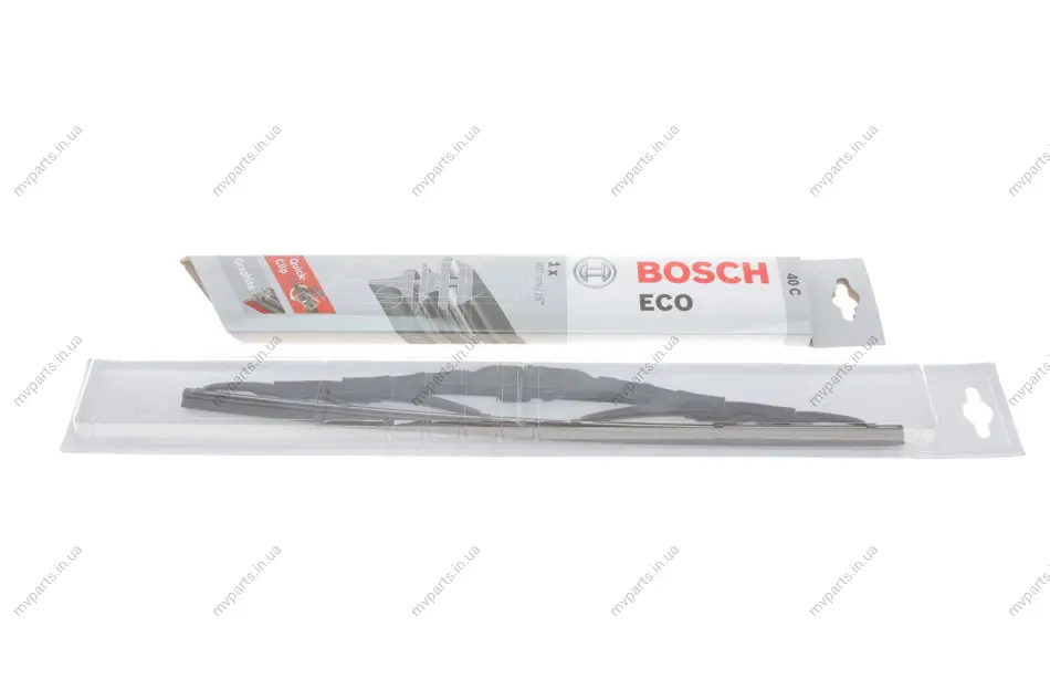 Щітка склоочисника (400мм) MB Vito (W639)/Opel combo/VW Golf II/III 70- (Eco) 3 397 004 667 BOSCH 3-397-004-667 (фото 1)