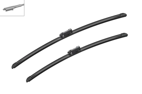 Щітки склоочисника (600/530mm) Land Rover Range Rover Evoque 11-19/VW Tiguan 07-18 3 397 007 209 BOSCH 3-397-007-209