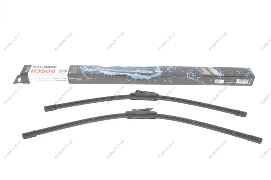 Щітки склоочисника (650/600mm) MB Sprinter/Vito (W639)/VW Crafter 06- Aerotwin (безкаркасна) 3 397 007 215 BOSCH 3-397-007-215 (фото 1)