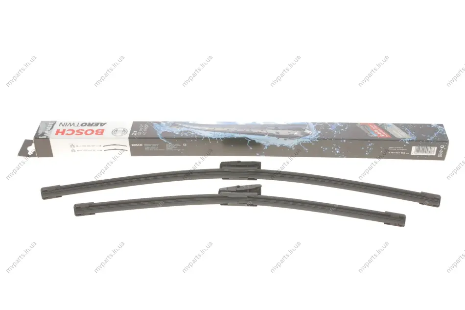 Щітки склоочисника (600/475мм) VW Caddy 04- 3 397 007 462 BOSCH 3-397-007-462 (фото 1)