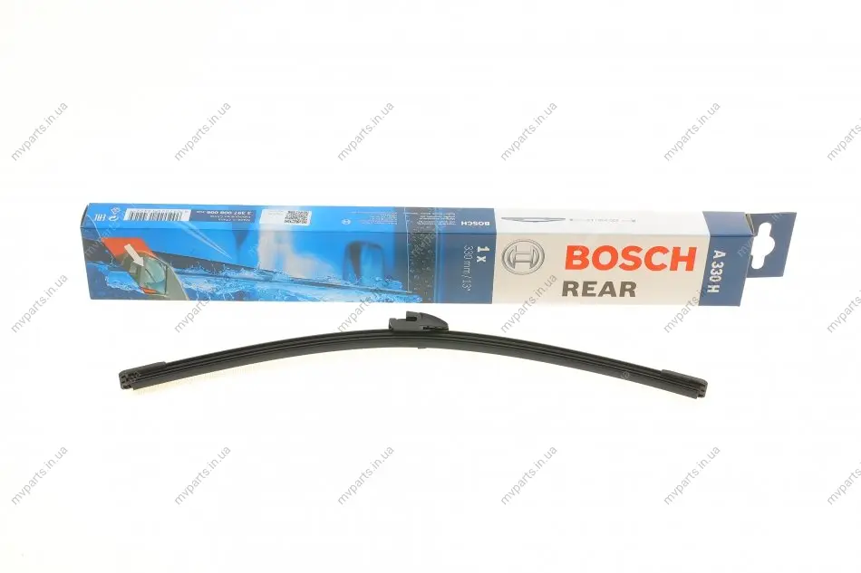 Щітка склоочисника (задня) (330mm) BMW X3 (F25)/Skoda Fabia II/Roomster/VW Golf/Polo/Tiguan 01- 3 397 008 006 BOSCH 3-397-008-006 (фото 1)