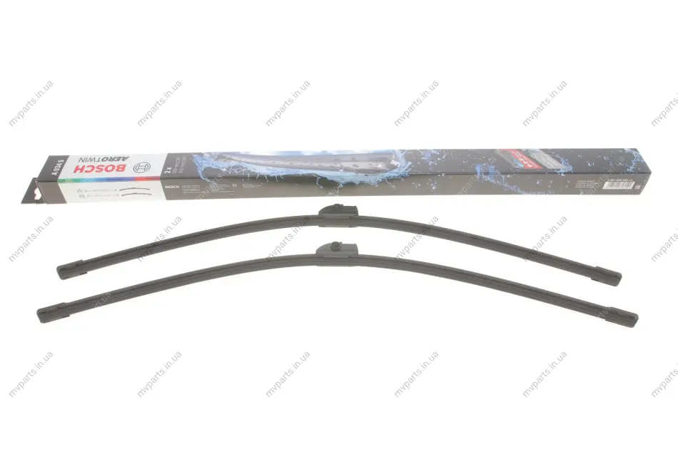 Щітки склоочисника (650/650mm) VW Touareg 02- Aerotwin (безкаркасна) 3 397 009 034 BOSCH 3-397-009-034 (фото 1)