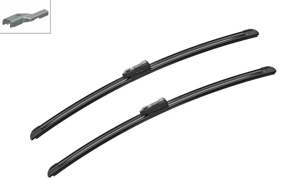 Щітки склоочисника (530/530мм) Skoda Fabia/Roomster 06-15 3 397 009 052 BOSCH 3-397-009-052 (фото 1)