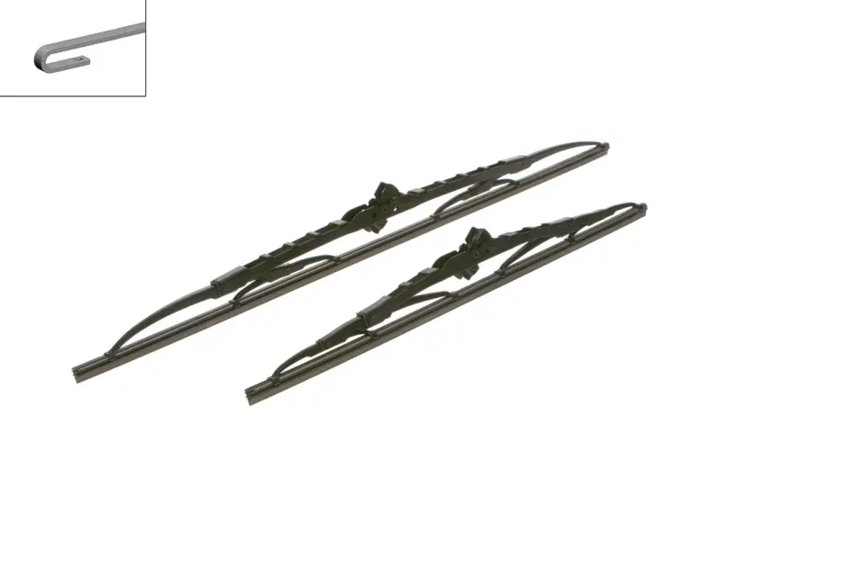 Щітки склоочисника (550/400мм) Alfa Romeo/Chevrolet/Dacia/Daewoo/Ford/Kia/Mazda/Toyota 3 397 010 405 BOSCH 3-397-010-405 (фото 1)