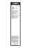 Щітки склоочисника (650/500mm) MB EQE (V295/X294) 22-/EQS (V297/X296) 22- 3 397 014 890 BOSCH 3-397-014-890 (фото 7)