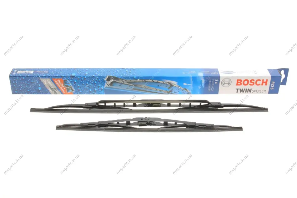 Щітки склоочисника (550/400mm) Ford Fiesta/Opel Agila 01-14 3 397 118 427 BOSCH 3-397-118-427 (фото 1)