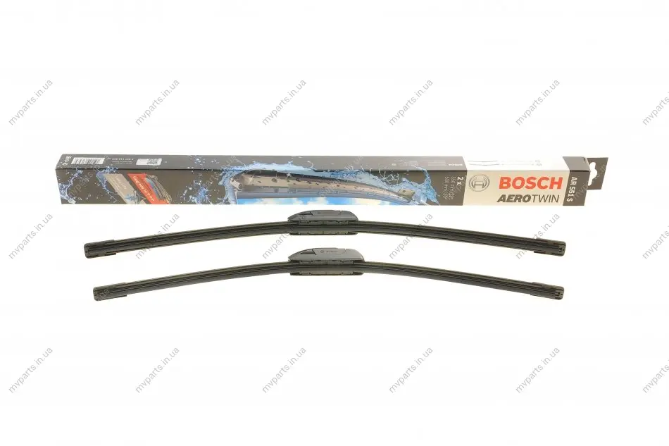Щітки склоочисника (550/500mm) BMW X3 (E83)/Renault Megane I/Dacia Logan 96- 3 397 118 905 BOSCH 3-397-118-905 (фото 1)