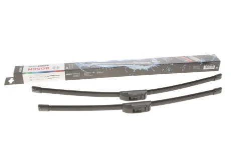 Щітки склоочисника (600/530mm) MB Sprinter/VW LT/Opel Vivaro Aerotwin (безкаркасна) 3 397 118 996 BOSCH 3-397-118-996