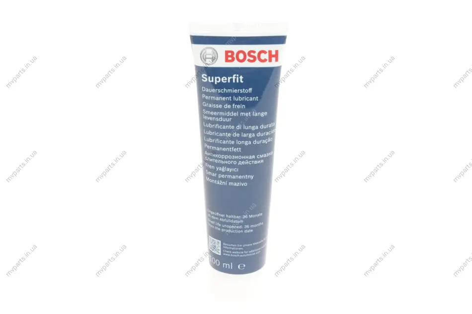 Змазка жаростійка для гальмівної системи (100 мл) Superfit TO100 5 000 000 150 BOSCH 5-000-000-150 (фото 1)
