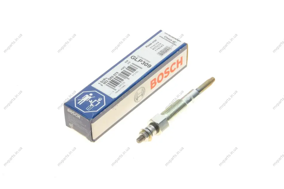 Свічка розжарювання Ford Ranger 2.5D/Mazda 323 1.6-2.0D/Suzuki Vitara 2.0TD -06 F 002 G50 079 BOSCH F-002-G50-079 (фото 1)