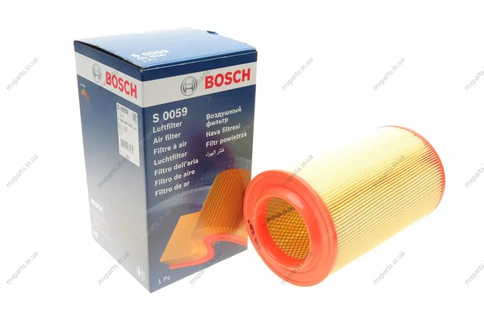 Фільтр повітряний Fiat Ducato 2.2/2.3/3.0 JTD/HDI 06- F 026 400 059 BOSCH F-026-400-059 (фото 1)