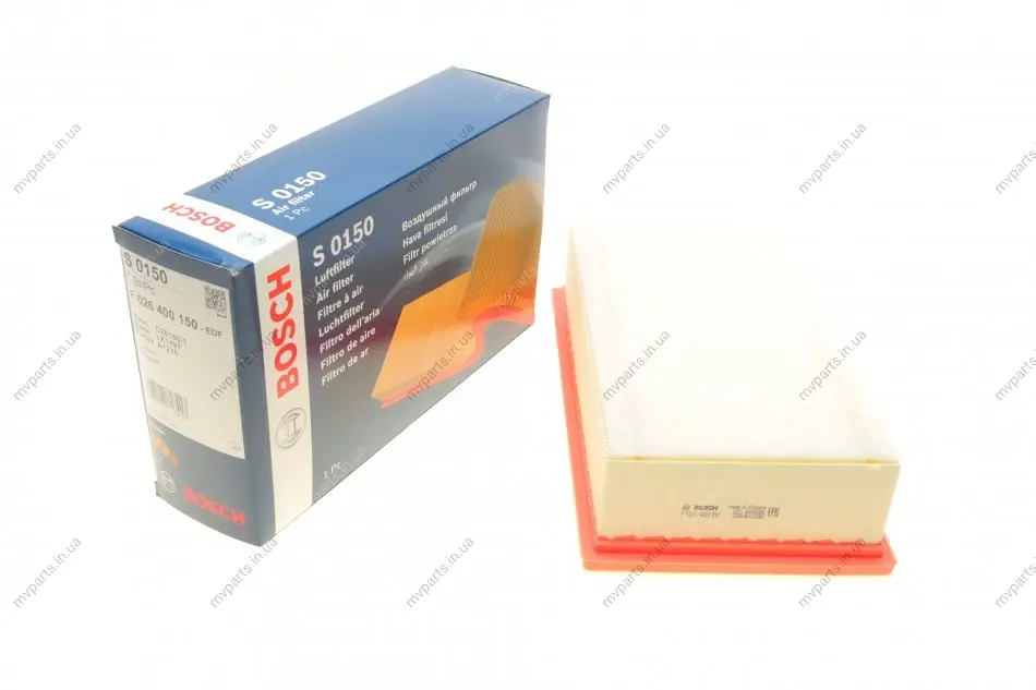 Фільтр повітряний Citroen C4/Peugeot 307/308 2.0HDI 04- F 026 400 150 BOSCH F-026-400-150 (фото 1)