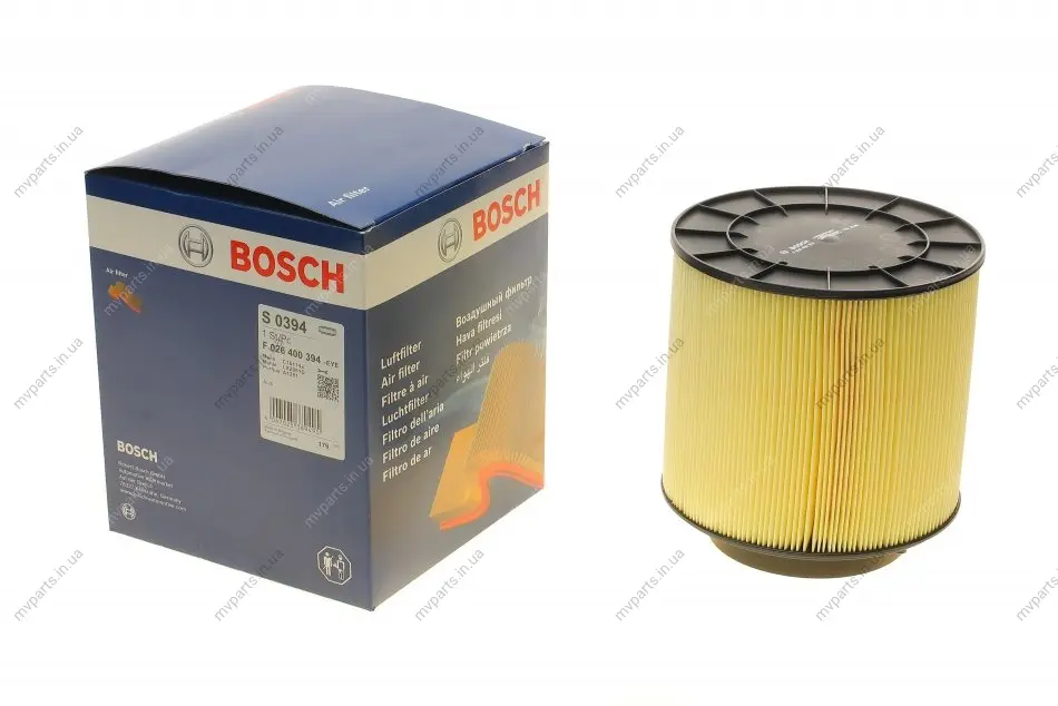 Фільтр повітряний Audi A4/A5/Q5 3.0-3.2TFSI 07-17 F 026 400 394 BOSCH F-026-400-394 (фото 1)