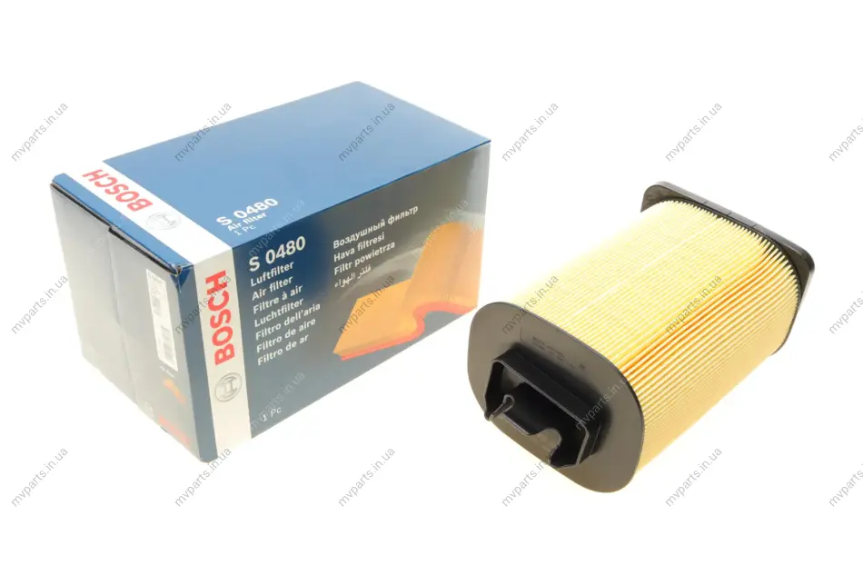 Фільтр повітряний MB C-class (W204/W205/)/E-class (C207) 1.6-2.0 08- F 026 400 480 BOSCH F-026-400-480 (фото 1)