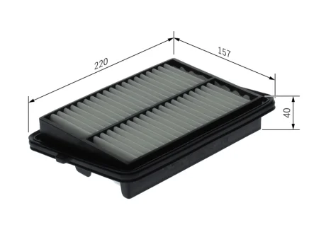 Фільтр повітряний SUZUKI SWIFT, SX4 1.0 16- (вир-во) BOSCH F026400649