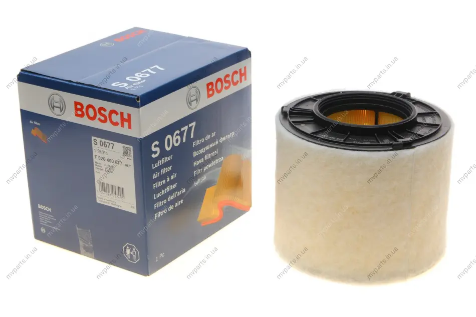 Фільтр повітряний Audi A4/A5 3.0 TDI 15- F 026 400 677 BOSCH F-026-400-677 (фото 1)
